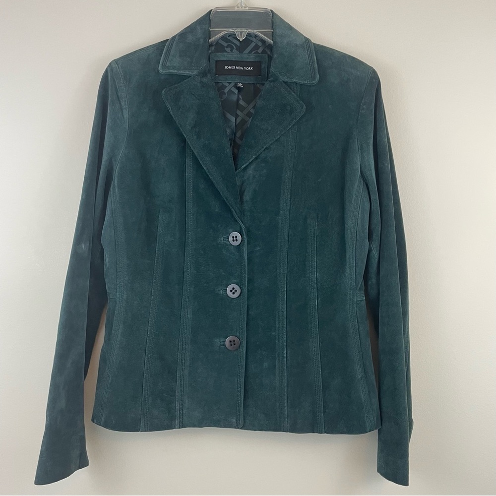 Jones New York Genuine Leather Jacket size Medium